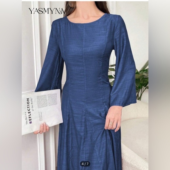 Plain&simple daily wear lightweight dress, Size XL, but fits more like a Large. - Picture 5 of 9